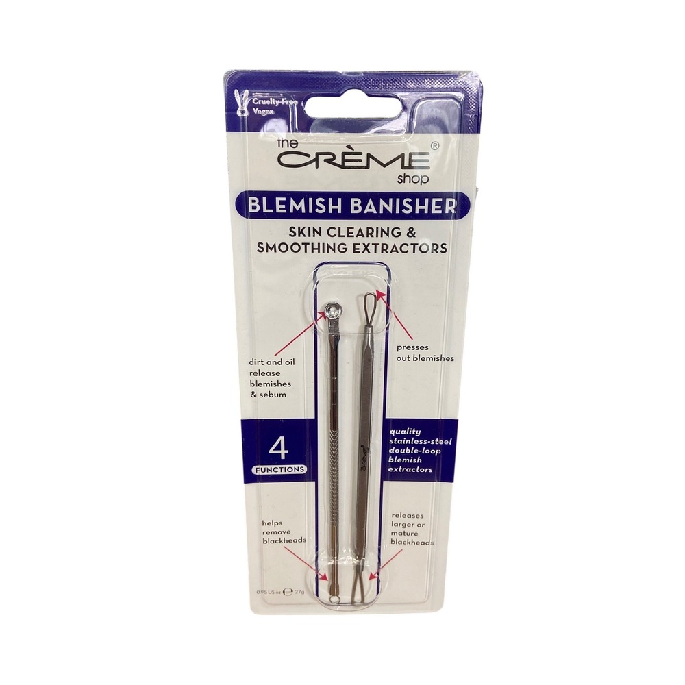 The‎ Creme Shop Blemish Banisher Skin Clearing Extractors Stainless Steel 2 PC
